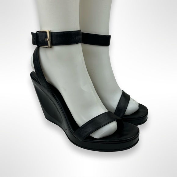 GUCCI vintage 90s ankle wrap wedges - Picture 1 of 8